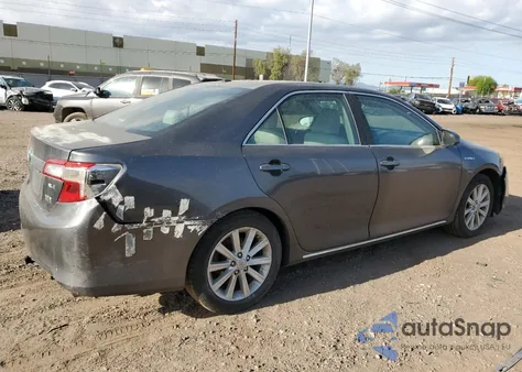 2012 Toyota Camry Hybrid from USA, damaged, VIN 4T1BD1FK5CU040935